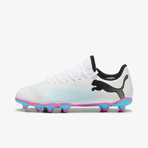 Zapato de Fútbol Juvenil Blanco Puma 10773401
