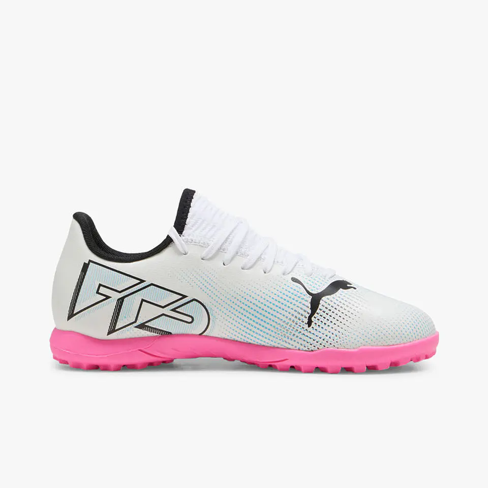Zapato de Fútbol Juvenil Blanco Puma 10773701 1