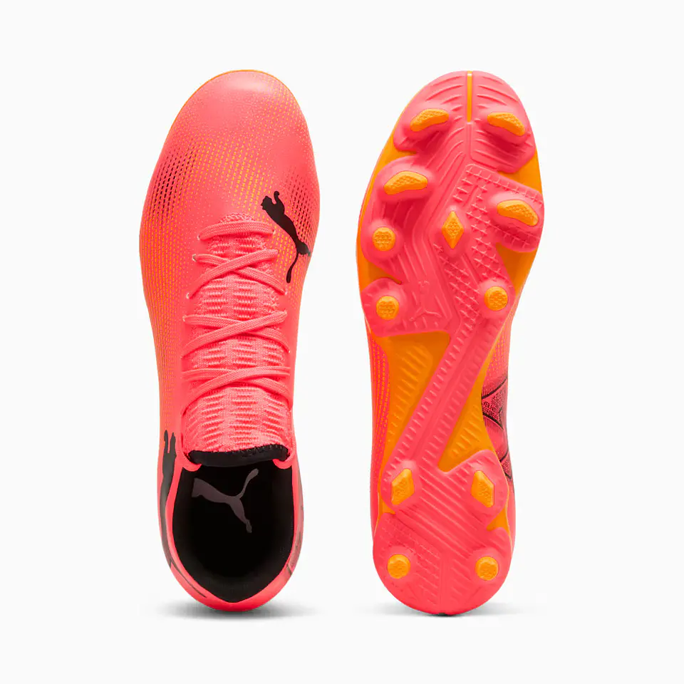 Zapato de Fútbol Hombre Naranja Puma 10772303 2
