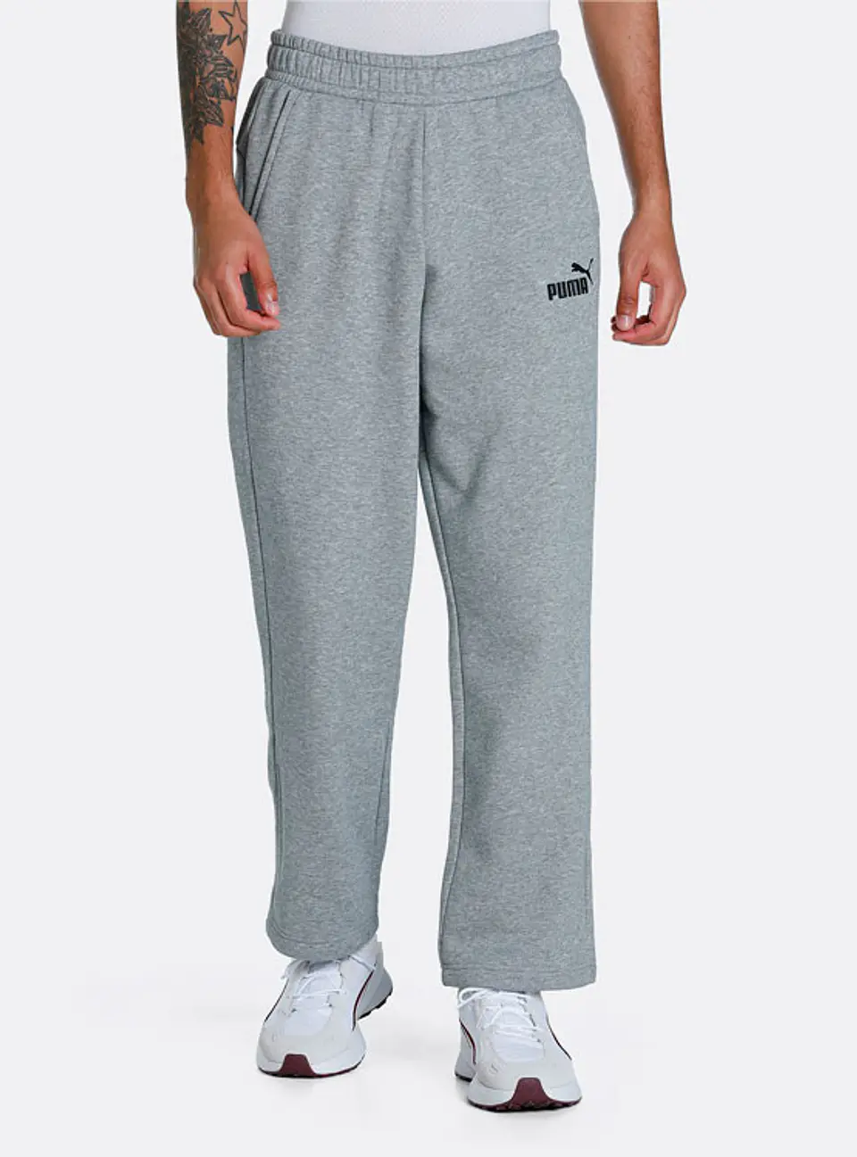 Pantalón de Buzo Hombre Gris Puma 58671803 1