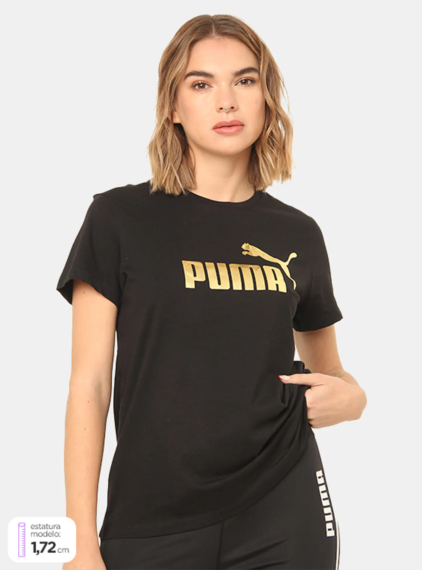 Polera Mujer Negra Puma 848303 01            1