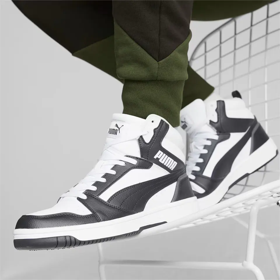 Zapatilla Juvenil Blanca Puma 39232601 4