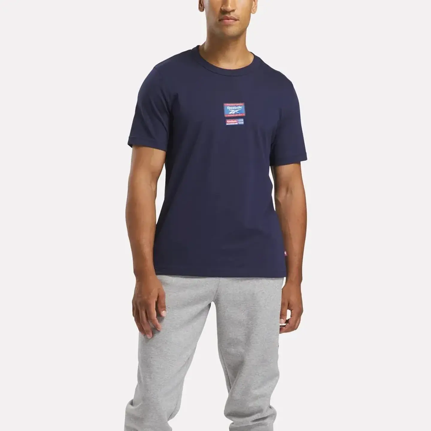 Polera Hombre Navy Reebok 100205443 1