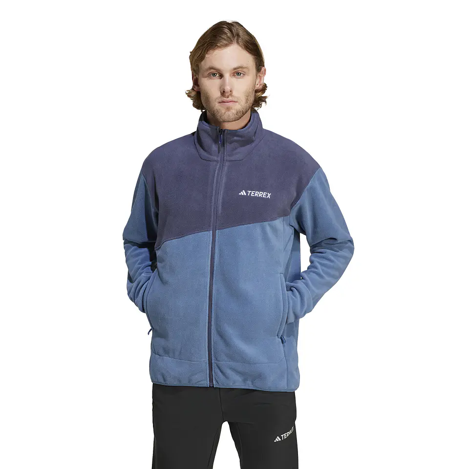 Polerón Hombre Azul Adidas IZ3292 1