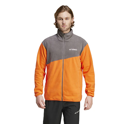 Polerón Hombre Naranjo Adidas IZ3293