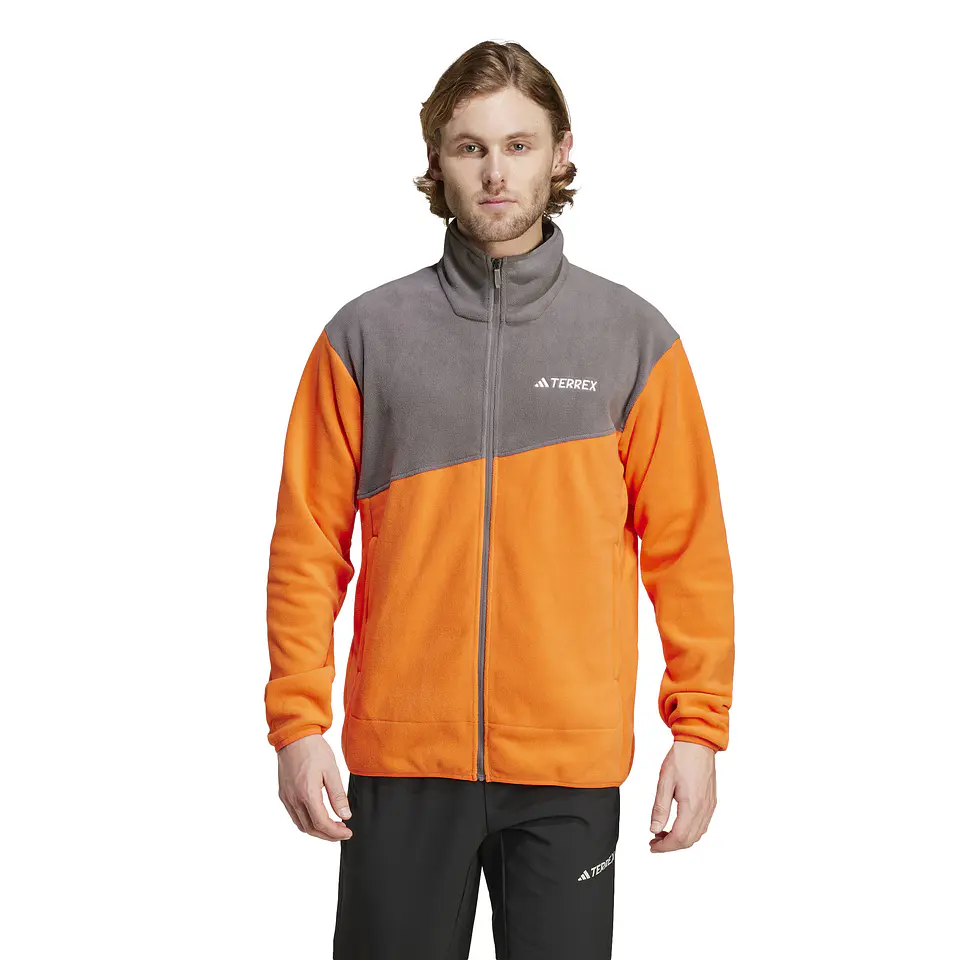 Polerón Hombre Naranjo Adidas IZ3293 1