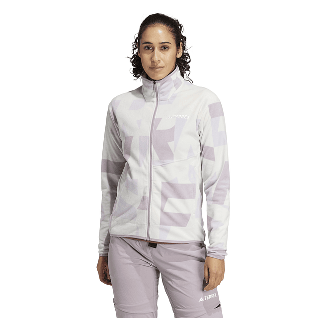 Polerón Mujer Blanco Adidas IZ3345