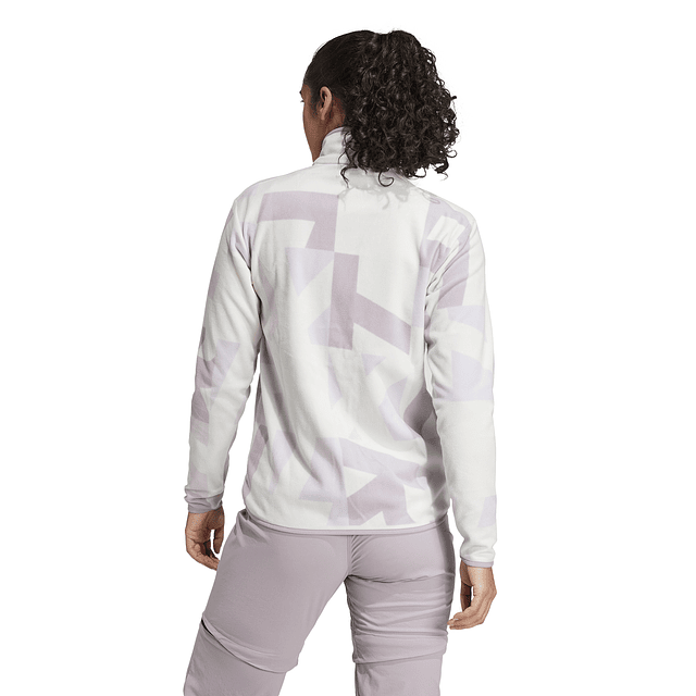 Polerón Mujer Blanco Adidas IZ3345