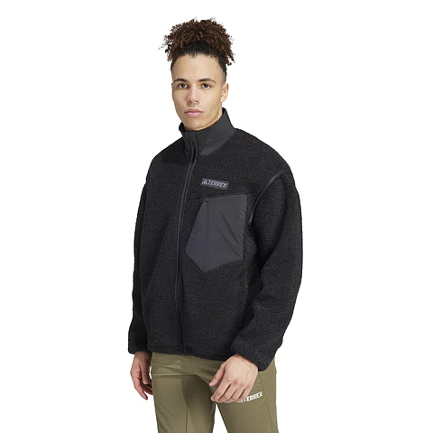 Polerón Hombre Negro Adidas IZ4995