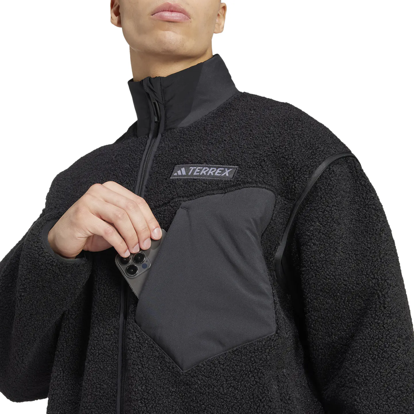 Polerón Hombre Negro Adidas IZ4995 5
