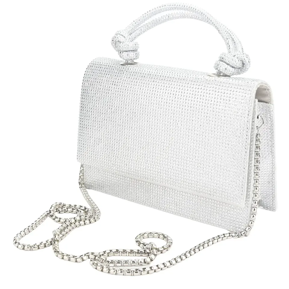 Cartera Plateada Chalada 5-CARTERA-3SI 1