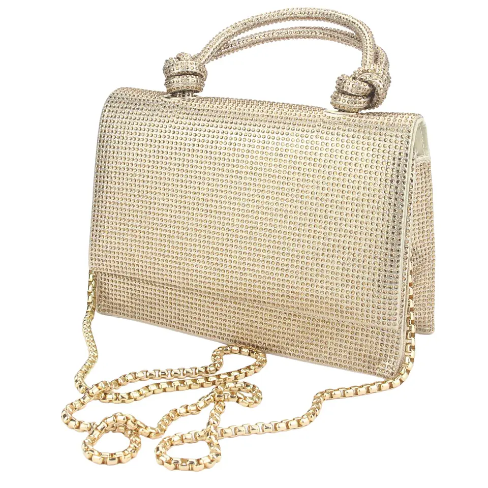 Cartera Dorada Chalada 5-CARTERA-3GO 1