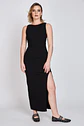 Vestido Mujer Negro Eclipse 25V12105 - Miniatura 1