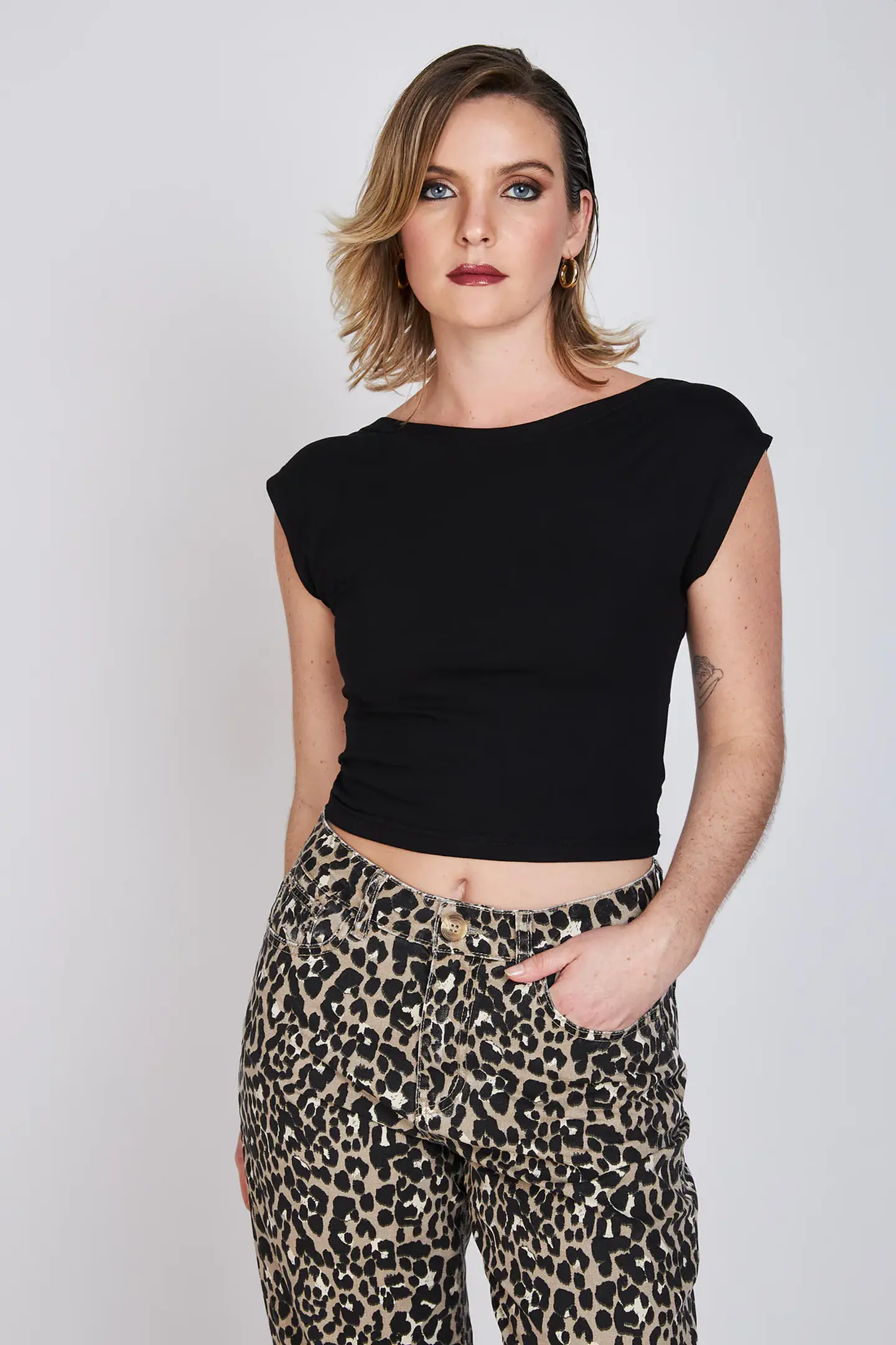 Polera Mujer Negra Eclipse 25V14325 1