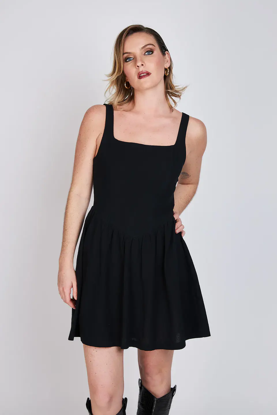 Vestido Mujer Negro Eclipse 25V22114 1