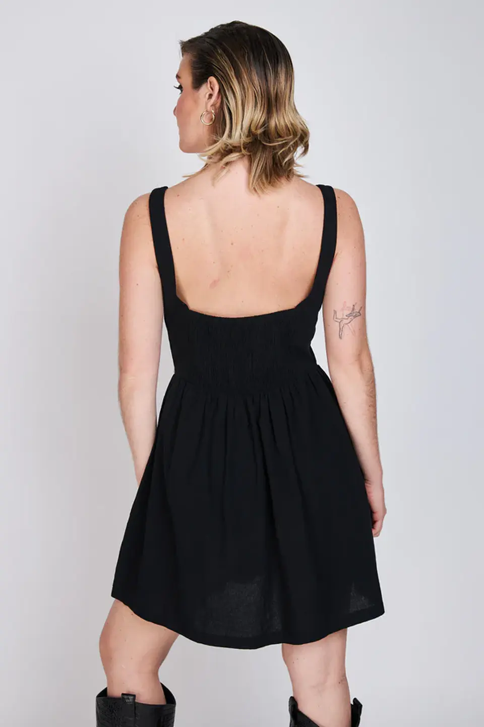 Vestido Mujer Negro Eclipse 25V22114 2