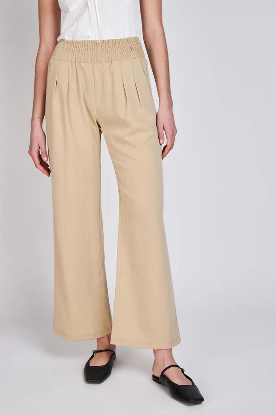 Pantalón Mujer Beige Eclipse 25V30742 1