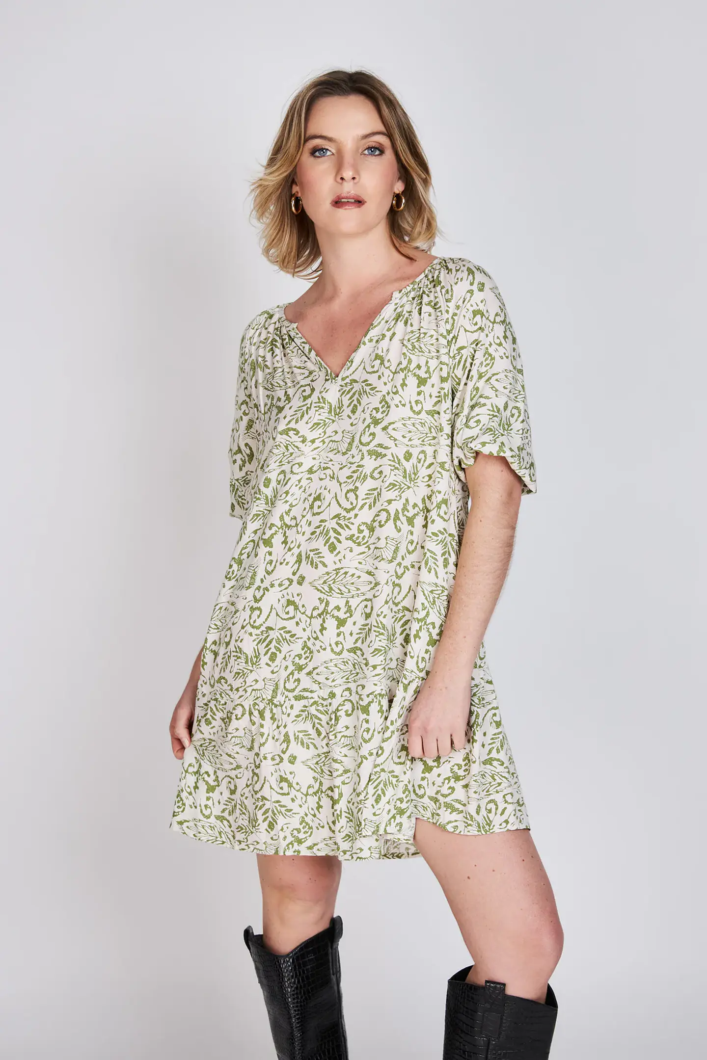 Vestido Mujer Verde Eclipse 25V32148 1