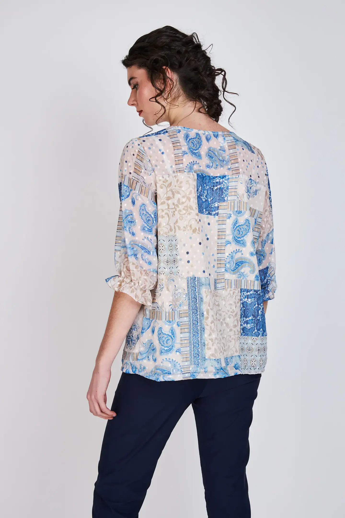 Blusa Mujer Azul Eclipse 25V64222 2