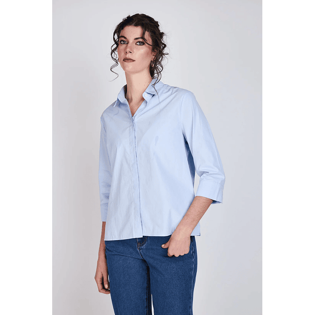 Camisa Mujer Azul Eclipse 25V65206