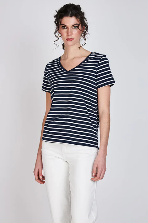 Polera Mujer Azul Eclipse 25V65308