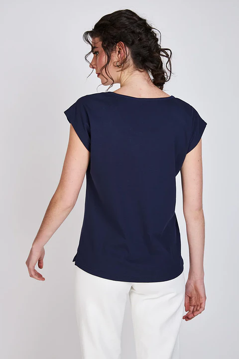 Polera Mujer Navy Eclipse 25V65331
