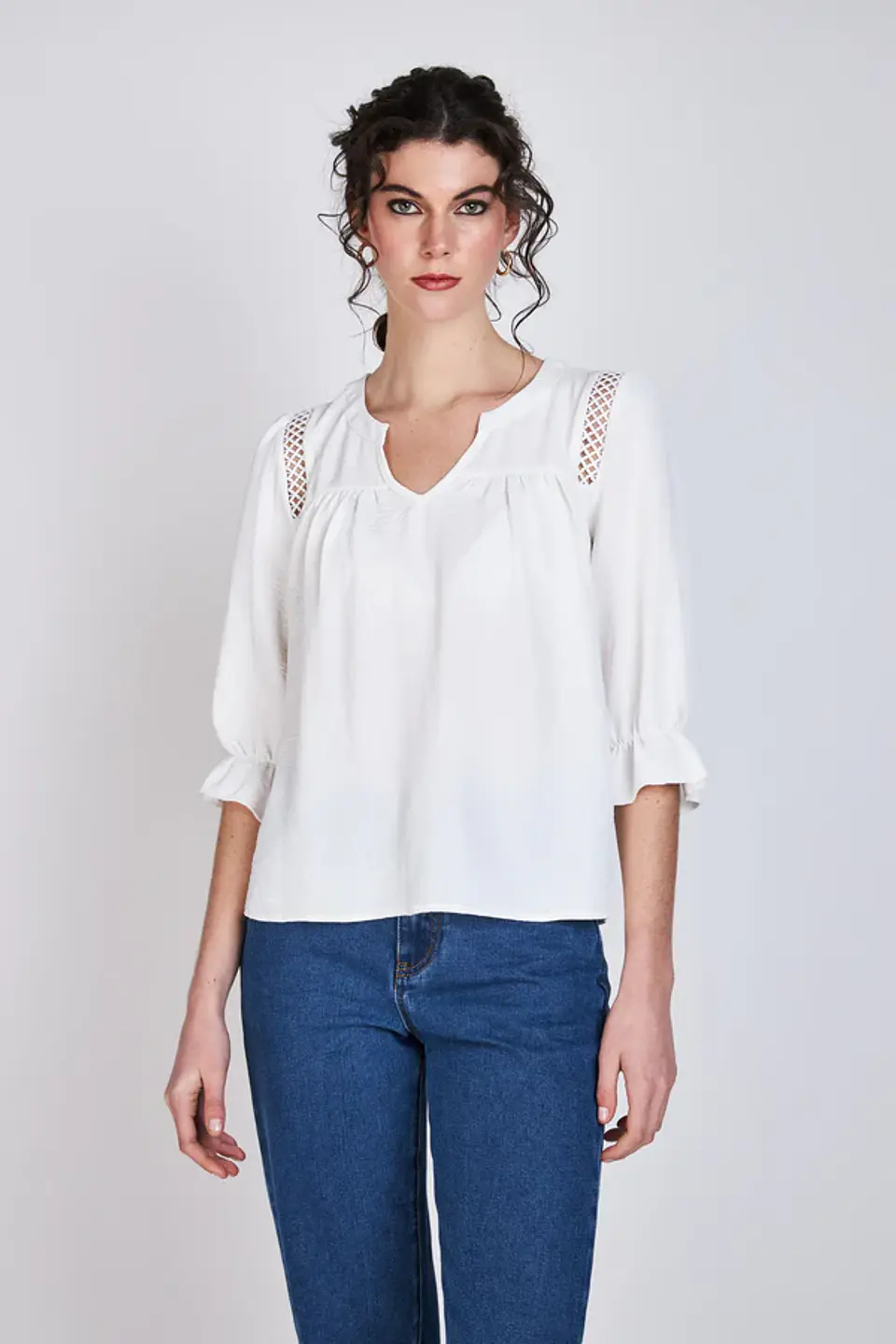 Blusa Mujer Blanca Eclipse 25V66219 1