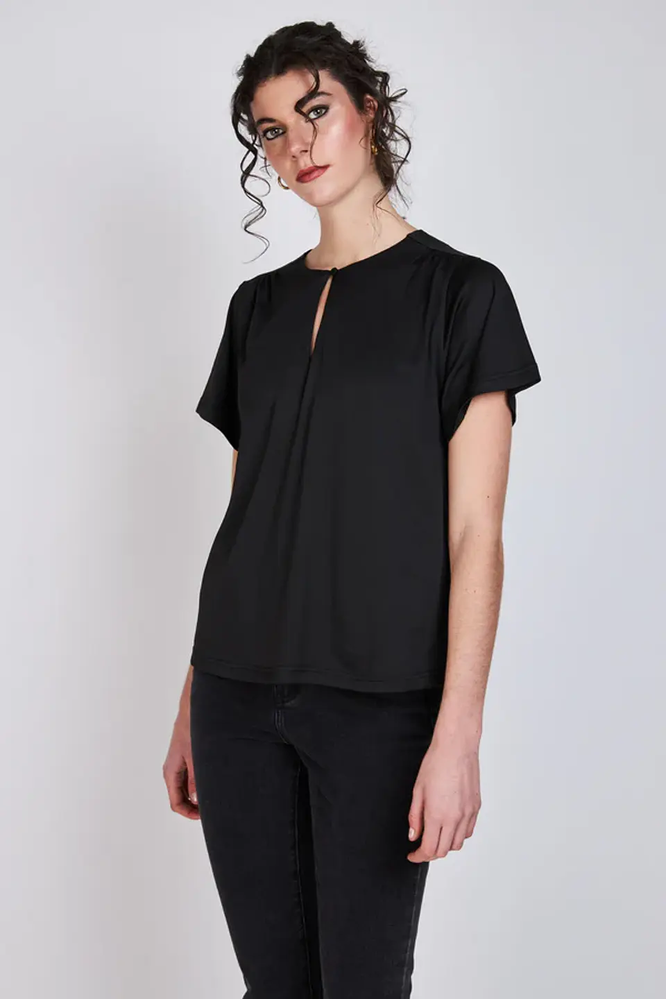 Polera Mujer Negra Eclipse 25V68230 1