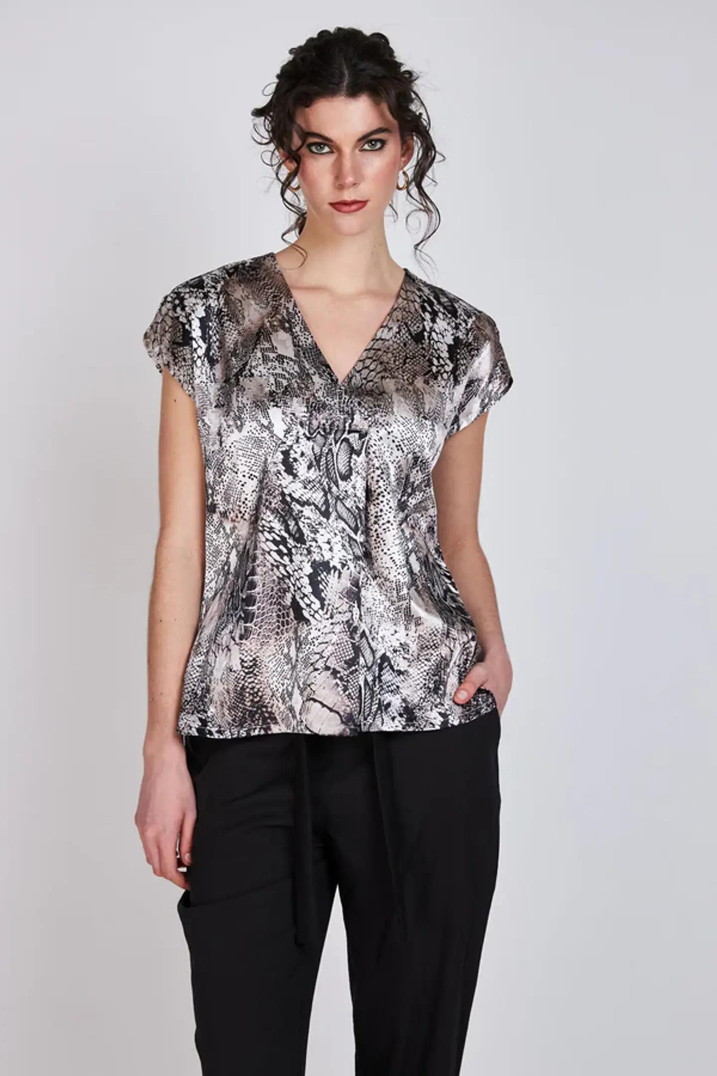 Blusa Mujer Café Eclipse 25V68241 1
