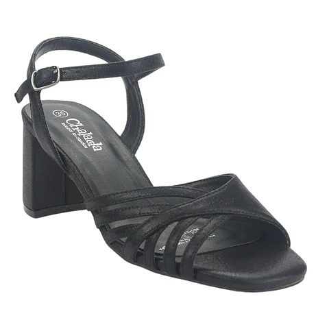 Sandalia Mujer Negra Chalada 12-FOLY-2BK