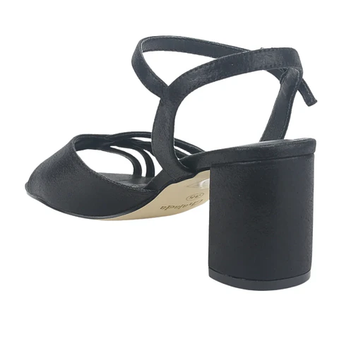Sandalia Mujer Negra Chalada 12-FOLY-2BK