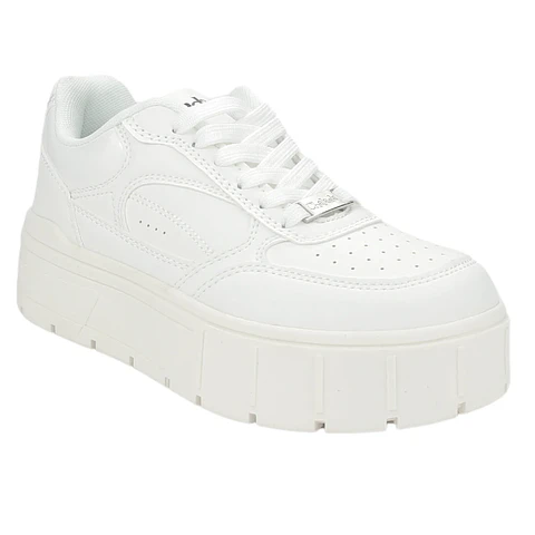 Zapatilla Mujer Blanca Chalada 39-TROYA-1WH