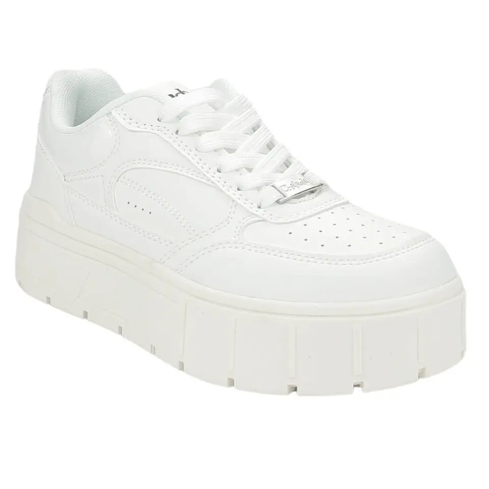 Zapatilla Mujer Blanca Chalada 39-TROYA-1WH 1