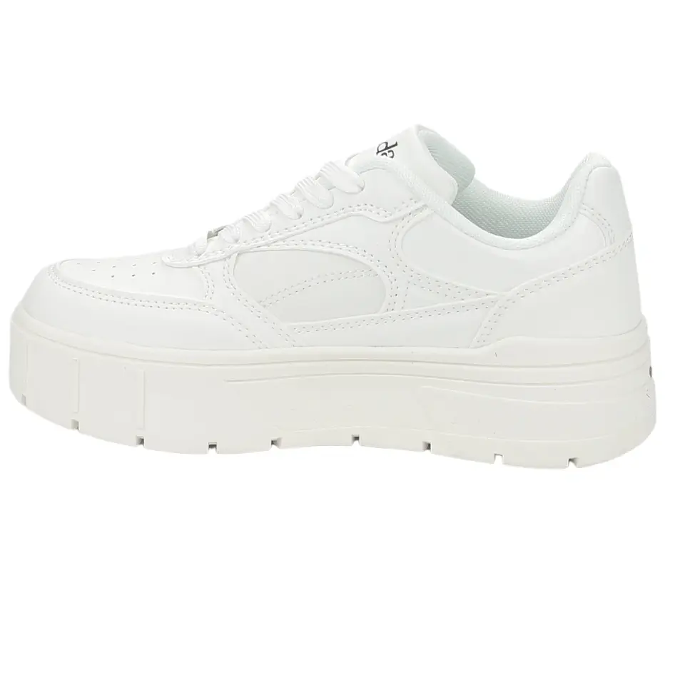 Zapatilla Mujer Blanca Chalada 39-TROYA-1WH 3