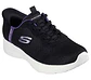 Zapatilla Mujer Negra Sckechers 150480BKPR - Miniatura 1