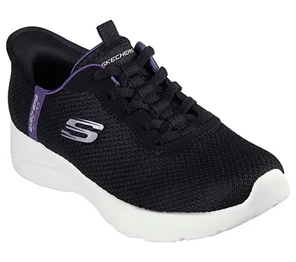 Zapatilla Mujer Negra Sckechers 150480BKPR 1