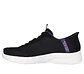 Zapatilla Mujer Negra Sckechers 150480BKPR - Miniatura 2