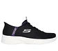 Zapatilla Mujer Negra Sckechers 150480BKPR - Miniatura 3