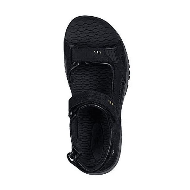 Sandalia Hombre Negra Sckechers 205138BLK