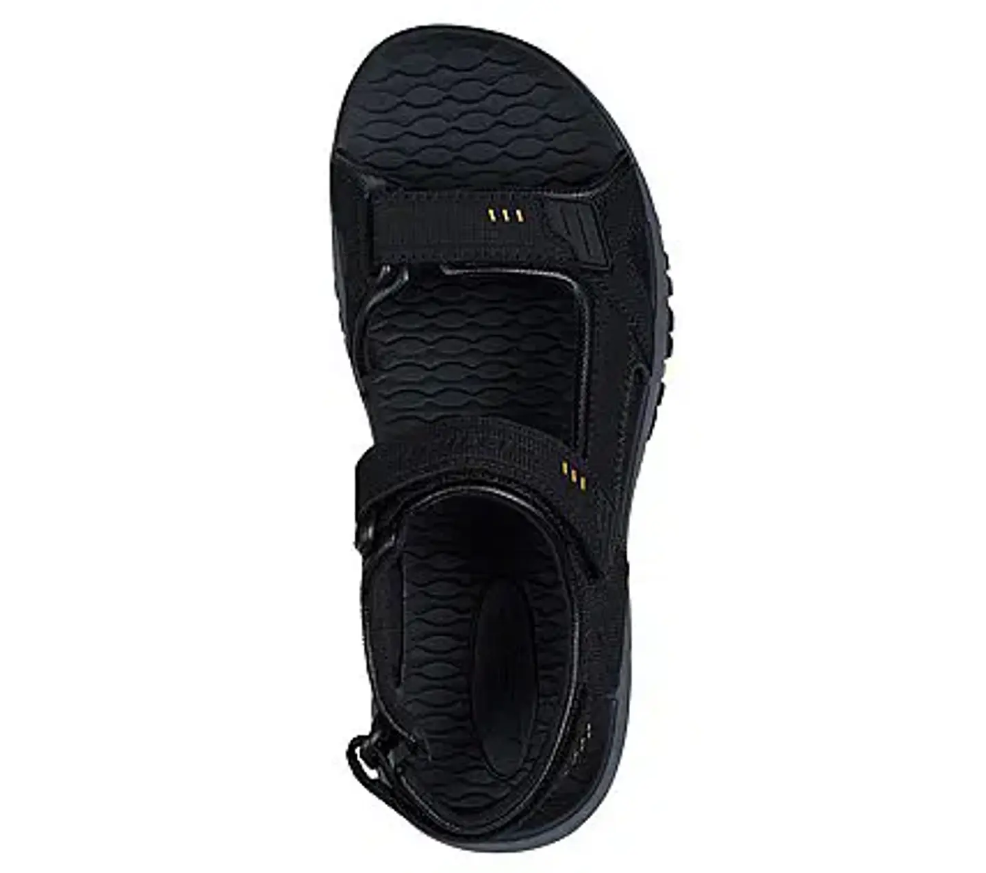 Sandalia Hombre Negra Sckechers 205138BLK 4
