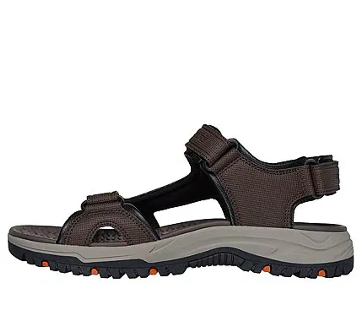 Sandalia Hombre Café Sckechers 205138BRN 2