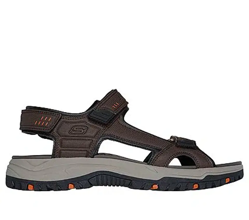 Sandalia Hombre Café Sckechers 205138BRN 3
