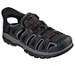 Sandalia Hombre Negra Sckechers 205187BLK - Miniatura 1
