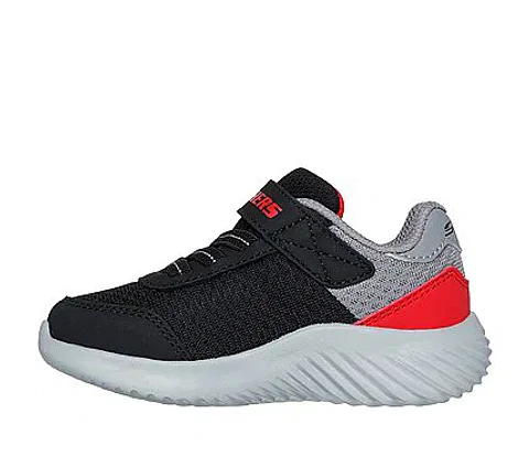 Zapatilla Niño Negra Sckechers 403908NBKRD