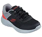 Zapatilla Juvenil Negra Sckechers 403909LBKRD - Miniatura 1
