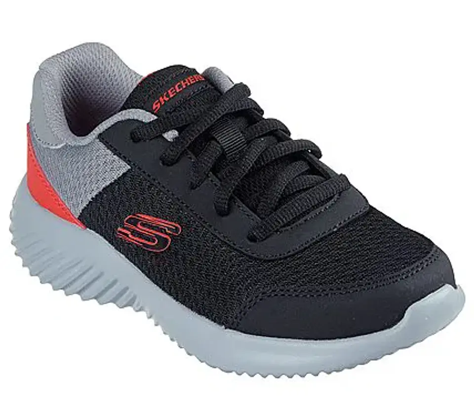 Zapatilla Juvenil Negra Sckechers 403909LBKRD 1