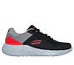 Zapatilla Juvenil Negra Sckechers 403909LBKRD - Miniatura 3
