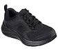 Zapatilla Niño/a Negra Sckechers 404002LBBK - Miniatura 1