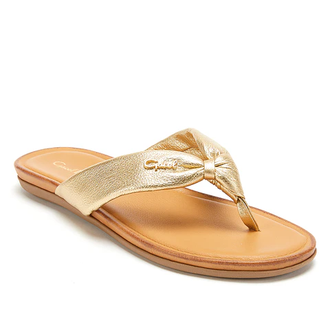 Sandalia Mujer Dorada Gacel 658359