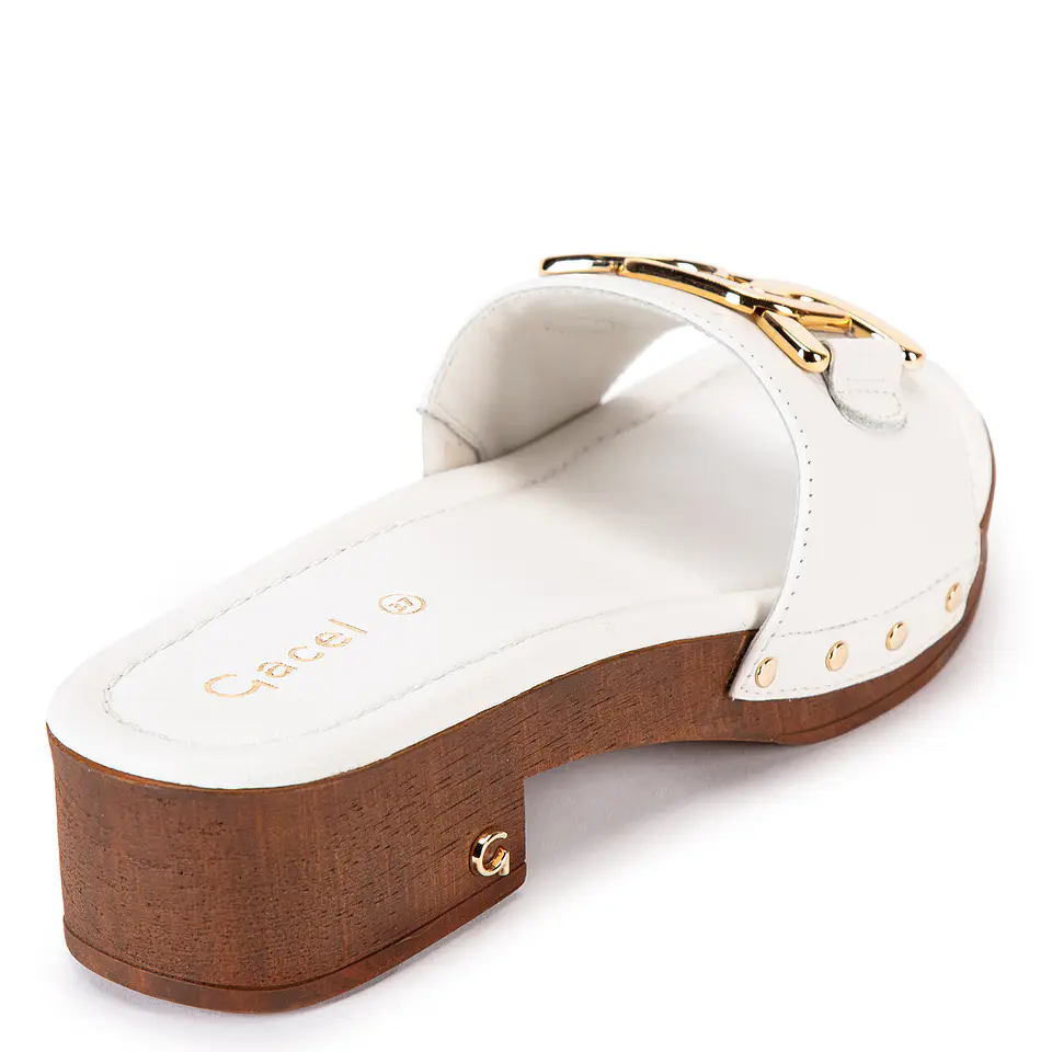 Sandalia Mujer Blanca Gacel 659701 3